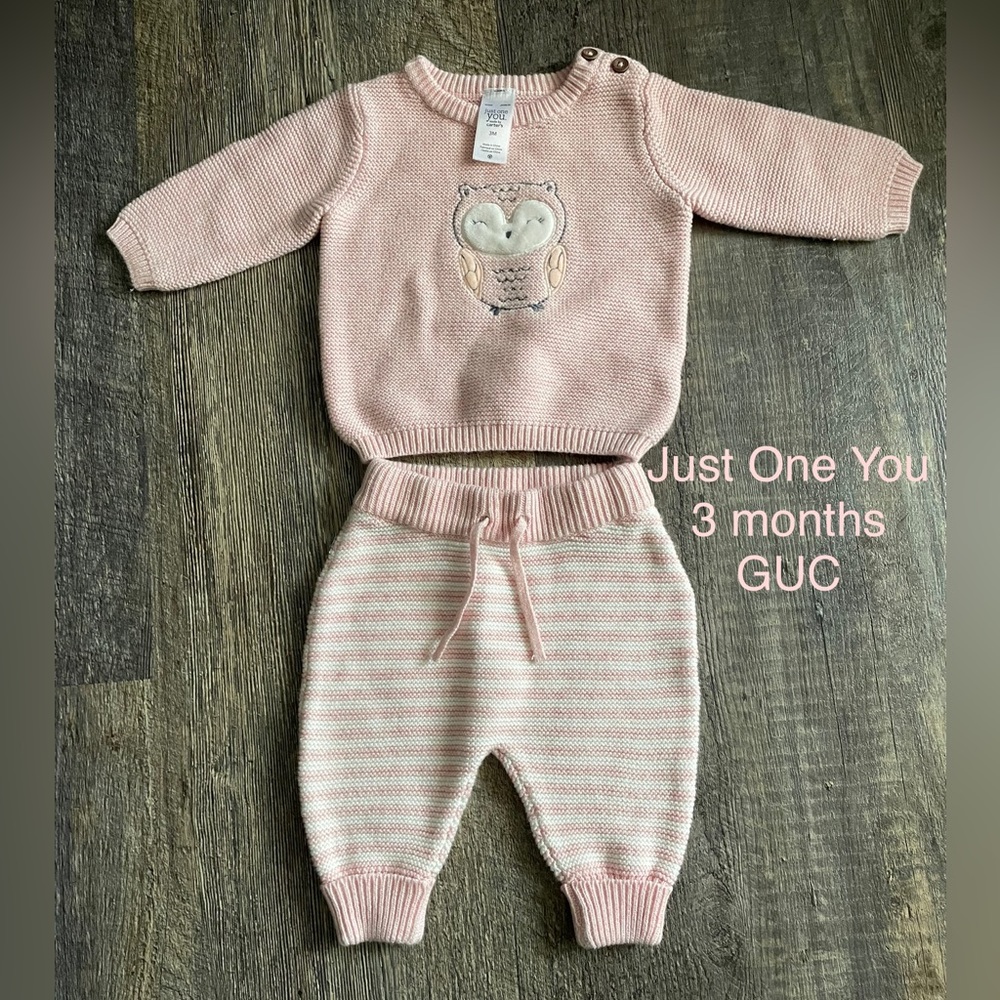 Carter’s 3 month owl outfit